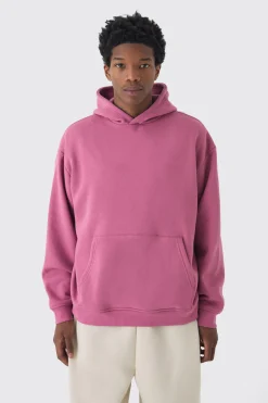 boohooMAN 330GSM Basic Oversized Over The Head Hoodie | UK| Hoodies & Sweatshirts