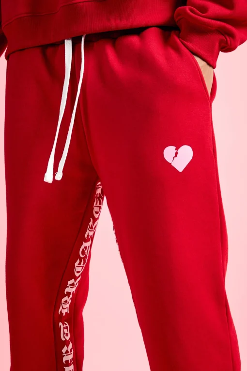boohooMAN Heart Breaker Gusset Jogger | UK| Trousers|Joggers