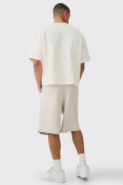 boohooMAN Heavy Boucle Jort | UK| Shorts