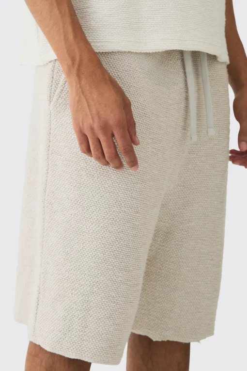 boohooMAN Heavy Boucle Jort | UK| Shorts