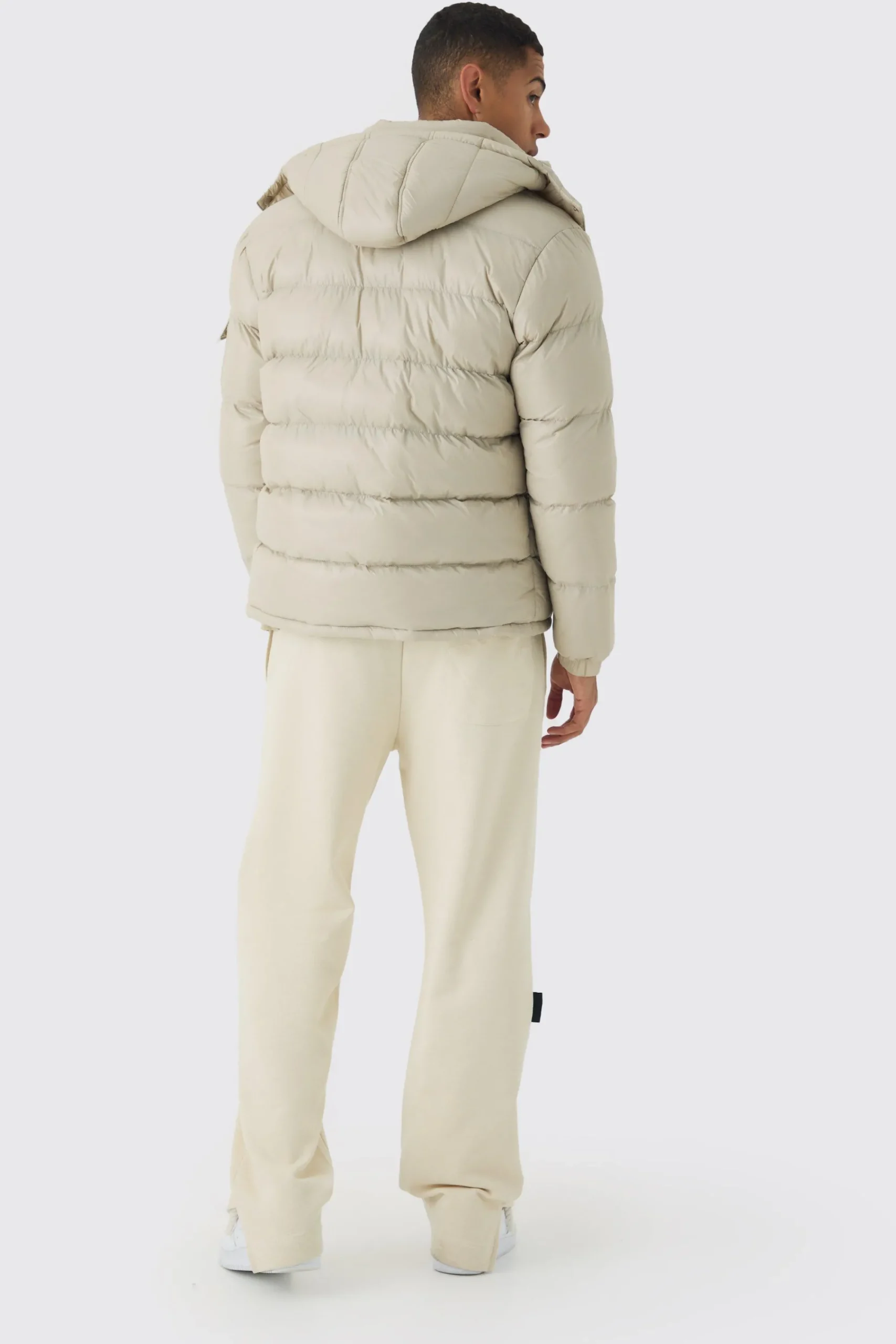 boohooMAN High Shine Padded Puffer Jacket In | UK| Coats & Jackets