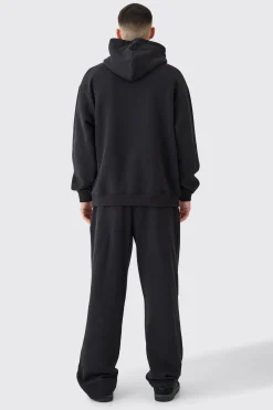 boohooMAN Homme Graffiti Print Oversized Hooded Tracksuit | UK| Tracksuits