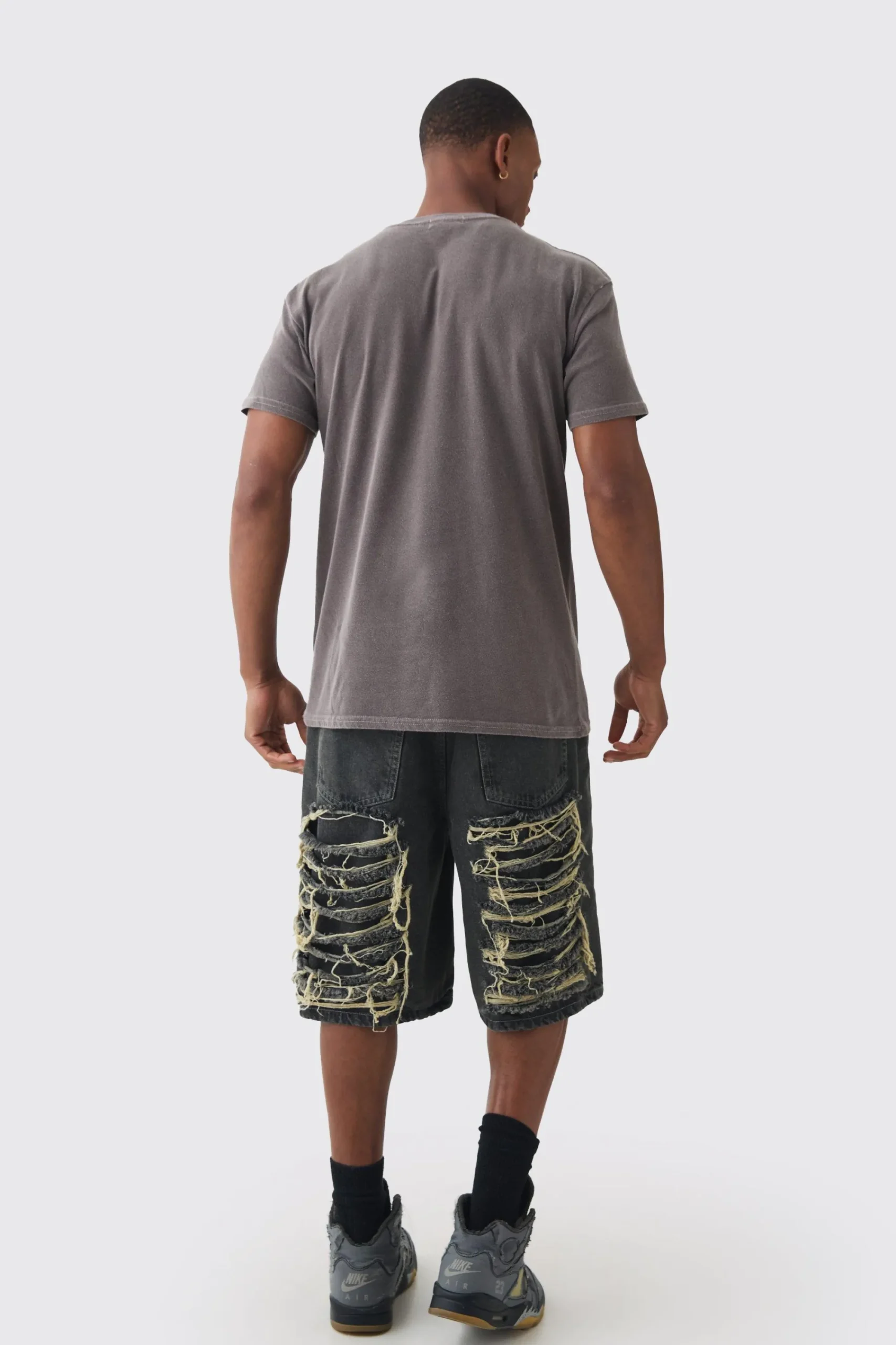 Homme Horse Graphic Wash T-shirt | UK^boohooMAN Clearance