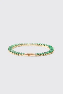 boohooMAN Iced Bracelet In | UK| Jewellery & Watches