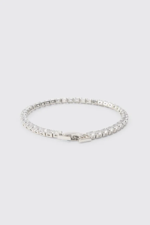 boohooMAN Iced Bracelet In | UK| Jewellery & Watches