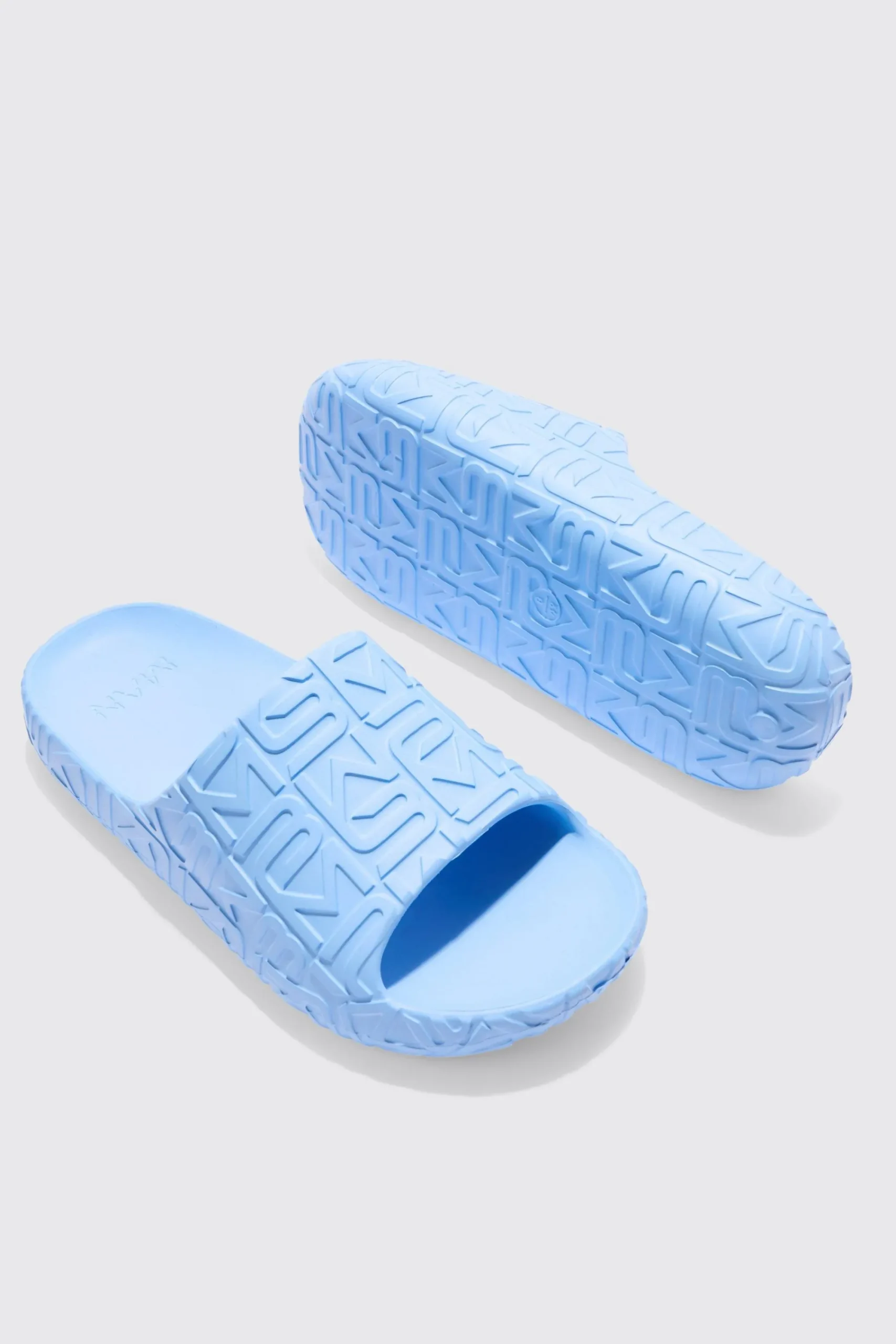 boohooMAN Inflated Bm Moulded Slider | UK| Sliders & Slippers