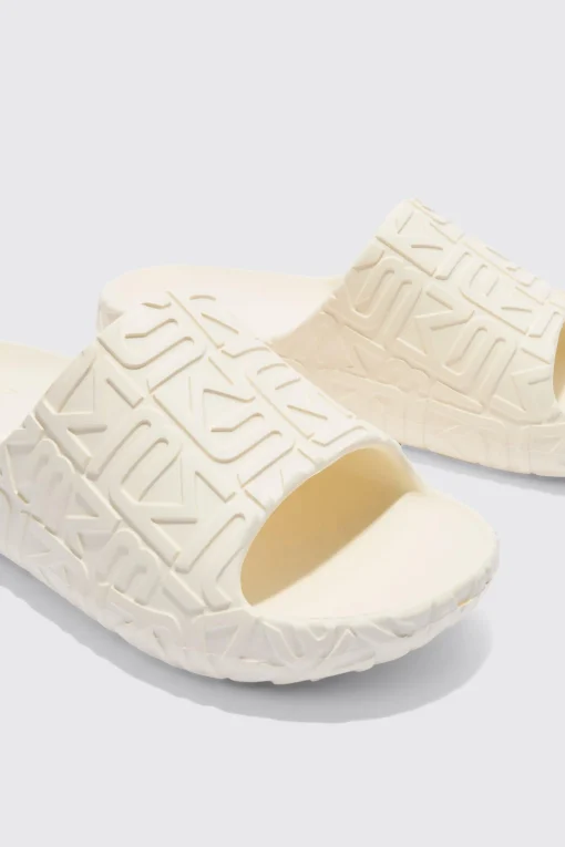 boohooMAN Inflated Bm Moulded Slider | UK| Sliders & Slippers