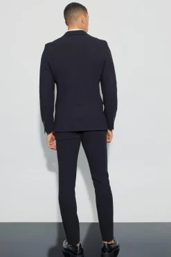 boohooMAN Jersey Skinny Single Breasted Suit Jacket | UK| Suits & Tailoring
