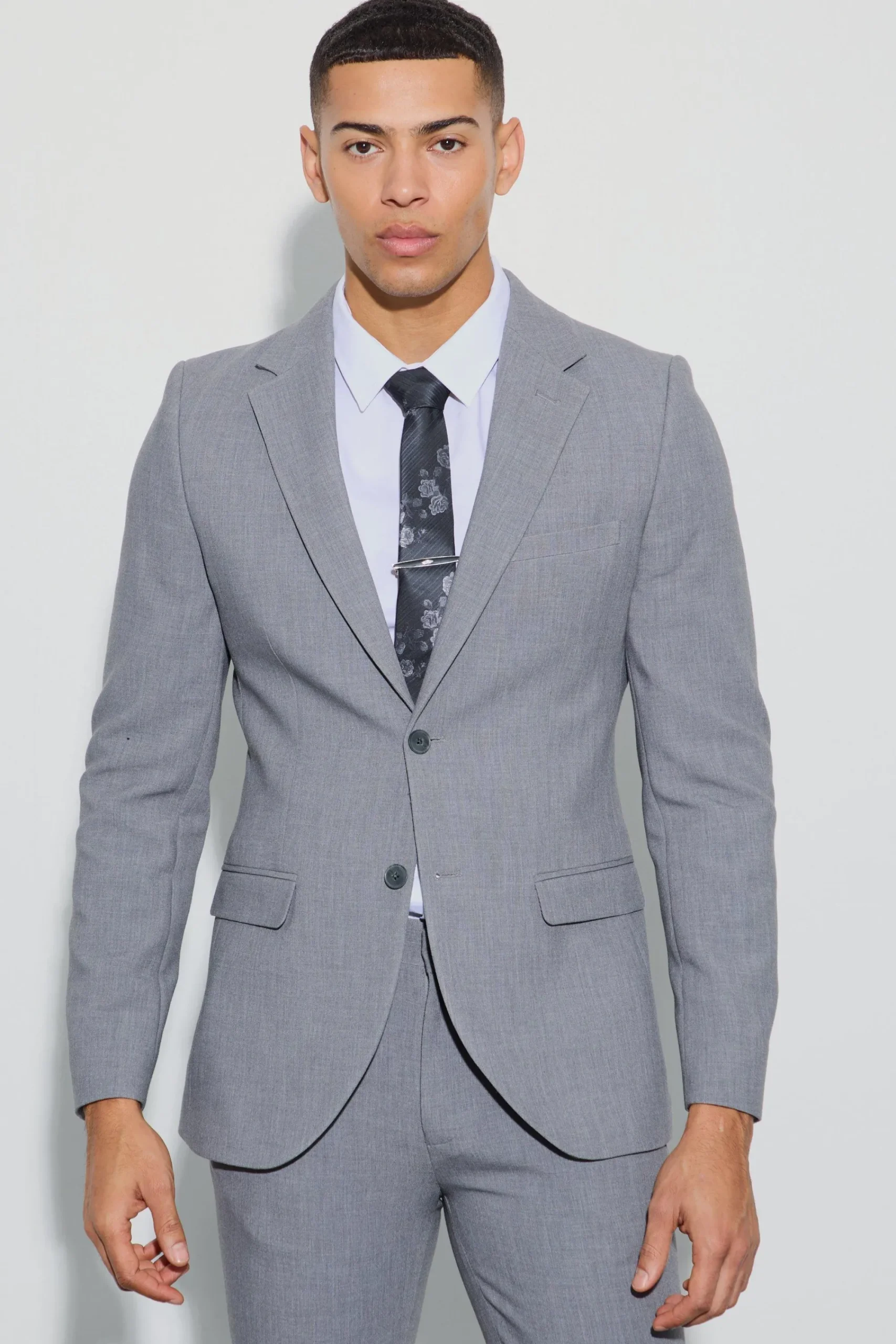 boohooMAN Jersey Skinny Single Breasted Suit Jacket | UK| Suits & Tailoring