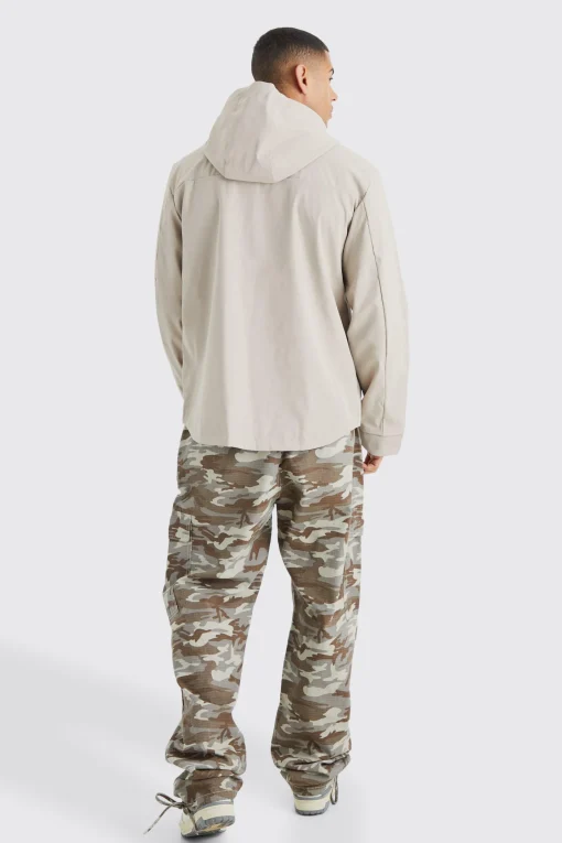 boohooMAN Lightweight Hooded Parka | UK| Coats & Jackets