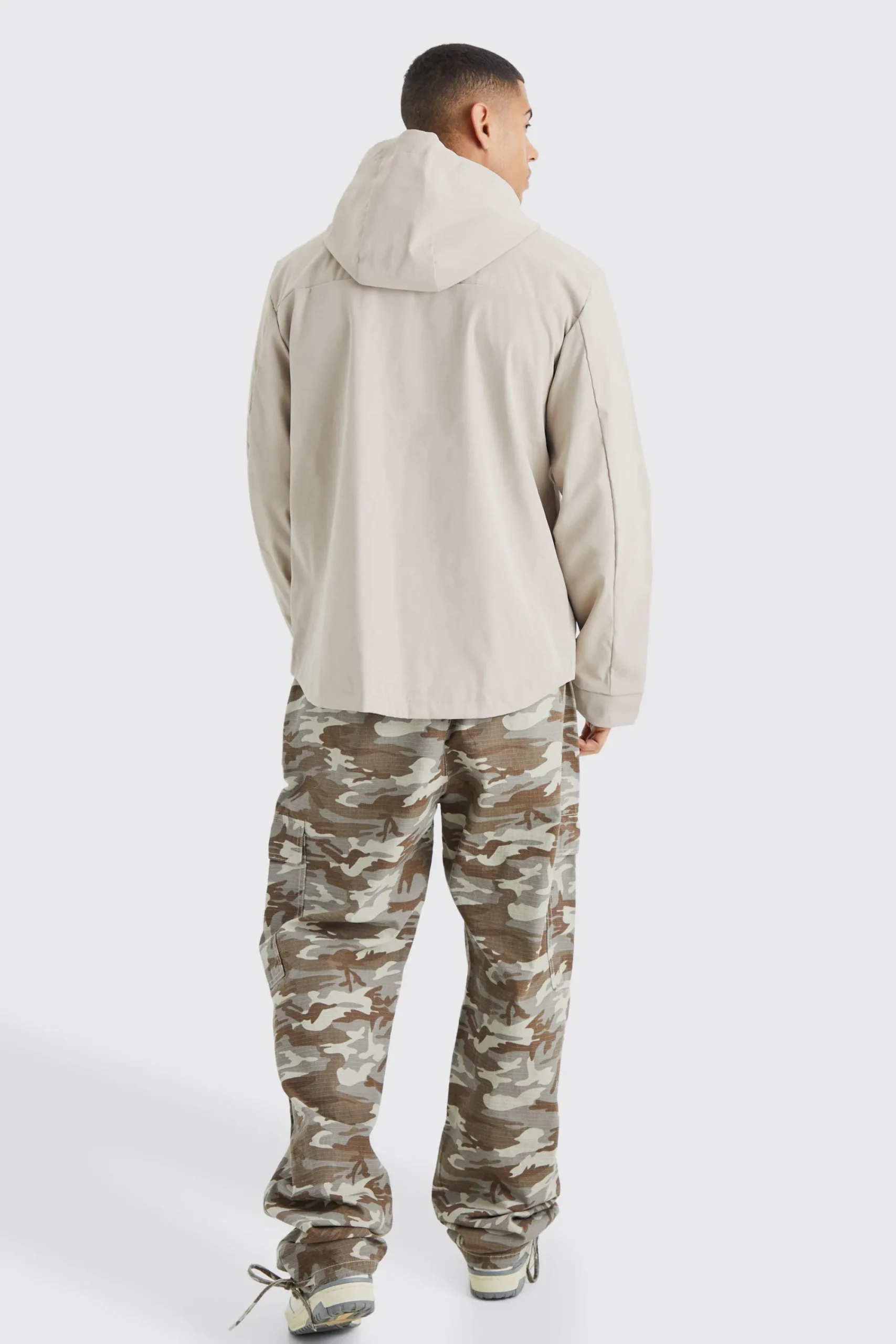boohooMAN Lightweight Hooded Parka | UK| Coats & Jackets
