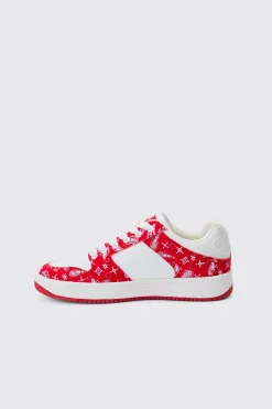 boohooMAN Limited Edition Bandana Print Chunky Trainer In | UK| Trainers & Hi-Tops