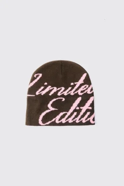 boohooMAN Limited Edition Graphic Beanie | UK| Hats & Caps