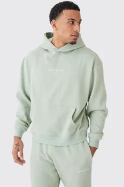 boohooMAN Limited Edition Oversized Boxy Split Hem Tracksuit | UK| Tracksuits