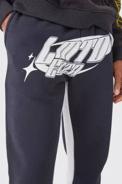 boohooMAN Limited Edition Stacked Gusset Joggers | UK| Trousers|Joggers