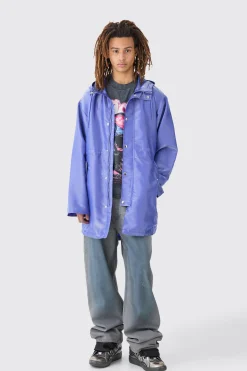 boohooMAN Liquid Metallic Parka | UK| Coats & Jackets