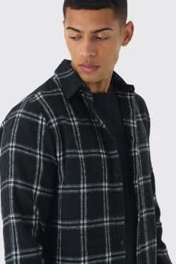 boohooMAN Long Sleeve Checked Regular Fit Shirt | UK| Shirts