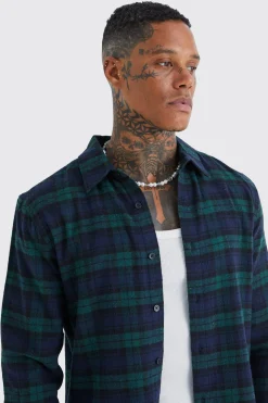 boohooMAN Long Sleeve Classic Check Shirt | UK| Shirts