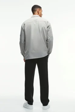 boohooMAN Long Sleeve Lightweight Oversized Overshirt | UK| Shirts