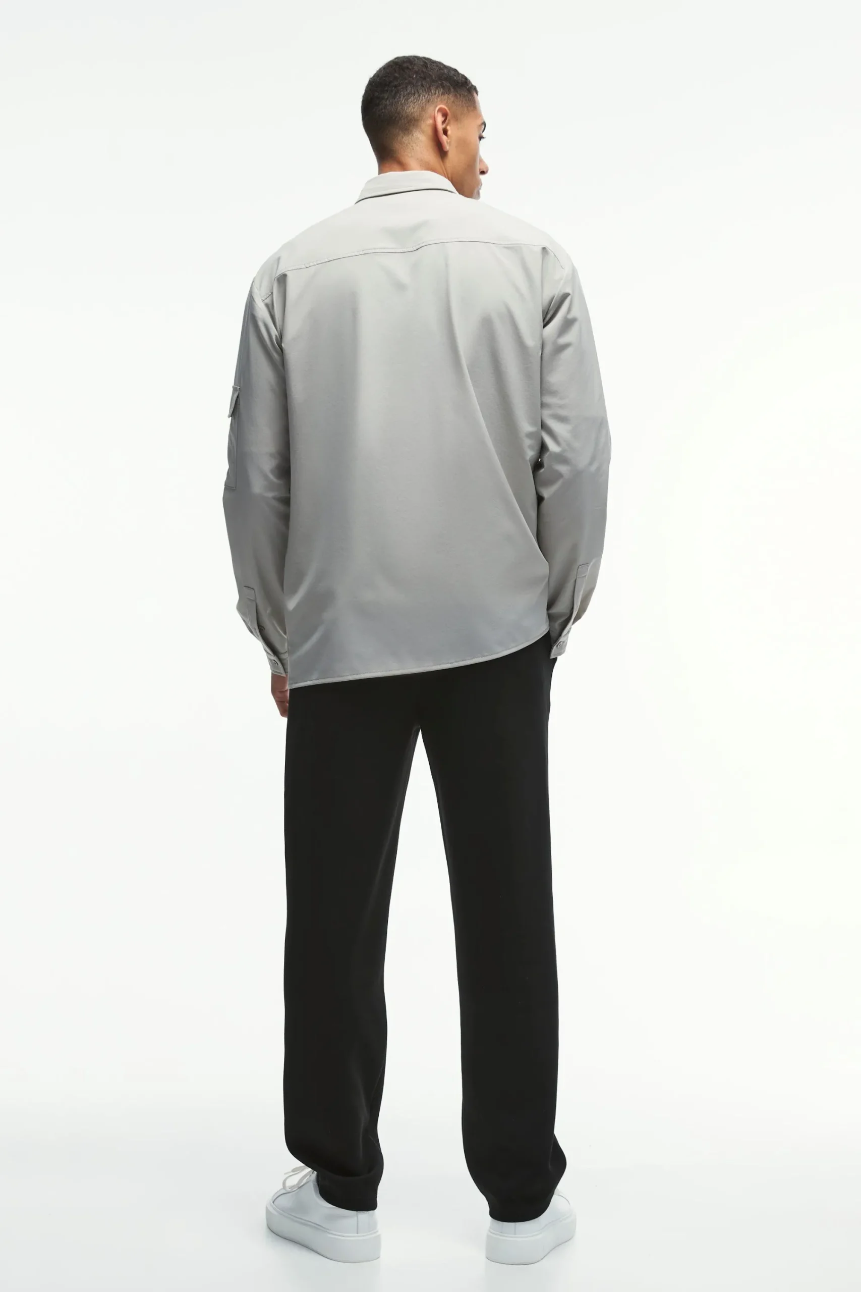 boohooMAN Long Sleeve Lightweight Oversized Overshirt | UK| Shirts