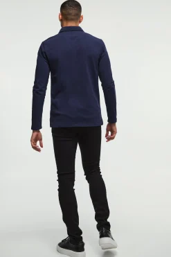 boohooMAN Long Sleeve Slim Fit Jersey Shirt | UK| Shirts
