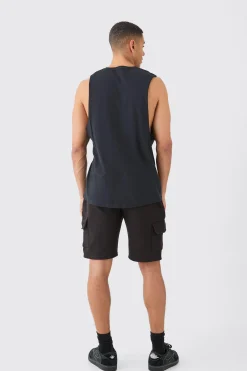 boohooMAN Loose Fit Cargo Short | UK| Shorts