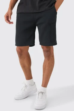 boohooMAN Loose Fit Homme Applique Shorts | UK| Shorts