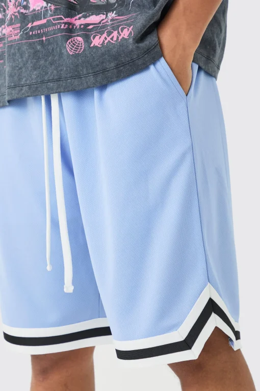 boohooMAN Loose Fit Mesh Basketball Short | UK| Shorts