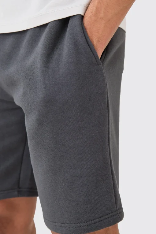 boohooMAN Loose Fit Mid Length Basic Shorts | UK| Shorts