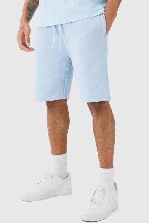 boohooMAN Loose Fit Mid Length Heavyweight Short | UK| Shorts
