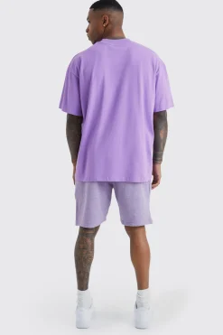 boohooMAN Loose Fit Overdyed Homme Print Short | UK| Shorts