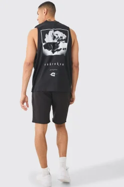 boohooMAN Loose Fit Worldwide Print Short | UK| Shorts