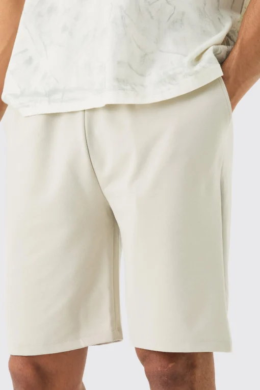 boohooMAN Loose Mid Length Premium Super Heavyweight Shorts | UK| Shorts