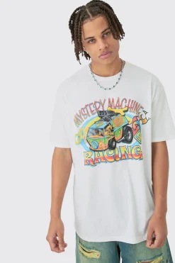 Loose Mystery Machine Scooby Doo License T-shirt | UK^boohooMAN