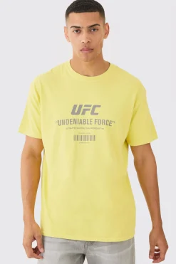 Loose UFC Sports Wash License T-shirt | UK^boohooMAN Discount