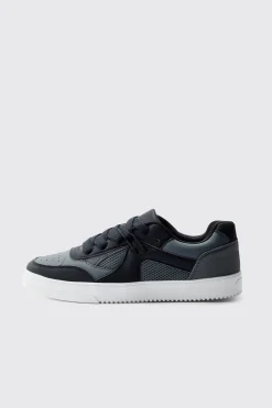 boohooMAN Low Platform Skate Trainer | UK| Trainers & Hi-Tops