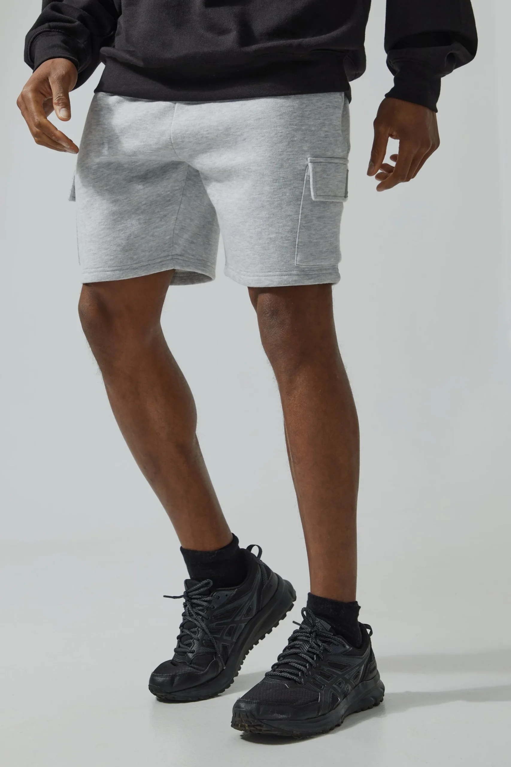 boohooMAN Man Active 2 Pack Regular Fit 5inch Cargo Shorts | UK| Shorts