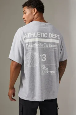 Man Active Athletic Dept Oversized T-shirt | UK^boohooMAN Online
