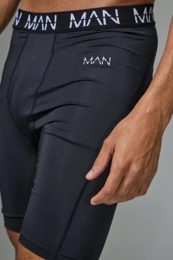 boohooMAN Man Active Base Layer 7inch Short | UK| Shorts