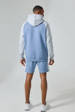 boohooMAN Man Active Colour Block Short Tracksuit | UK| Tracksuits