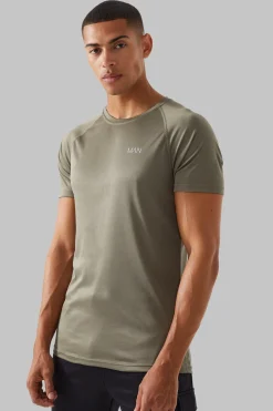 Man Active Gym Raglan T-Shirt | UK^boohooMAN Discount