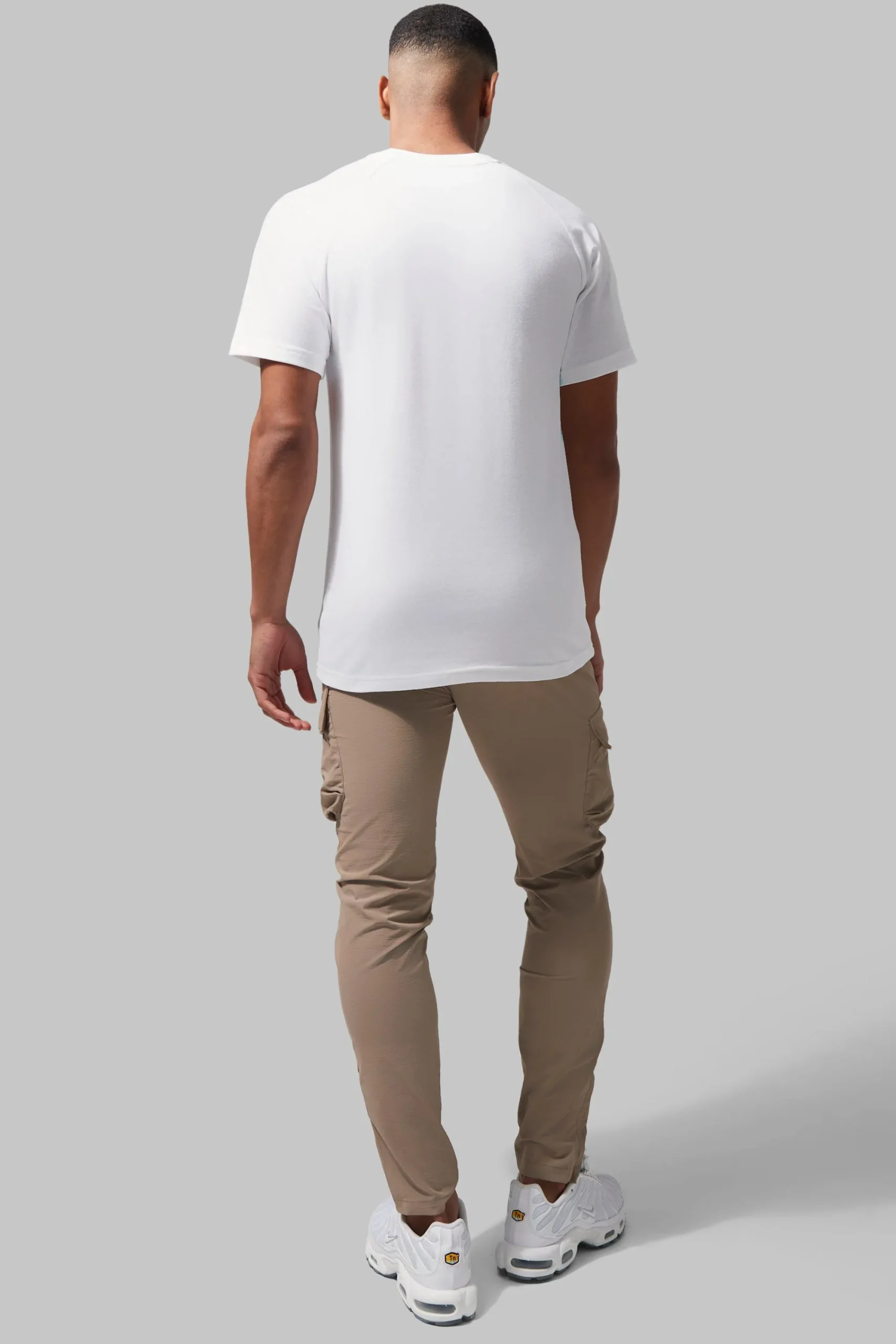 boohooMAN Man Active Gym Technical Tapered Cargo Jogger | UK| Trousers|Joggers