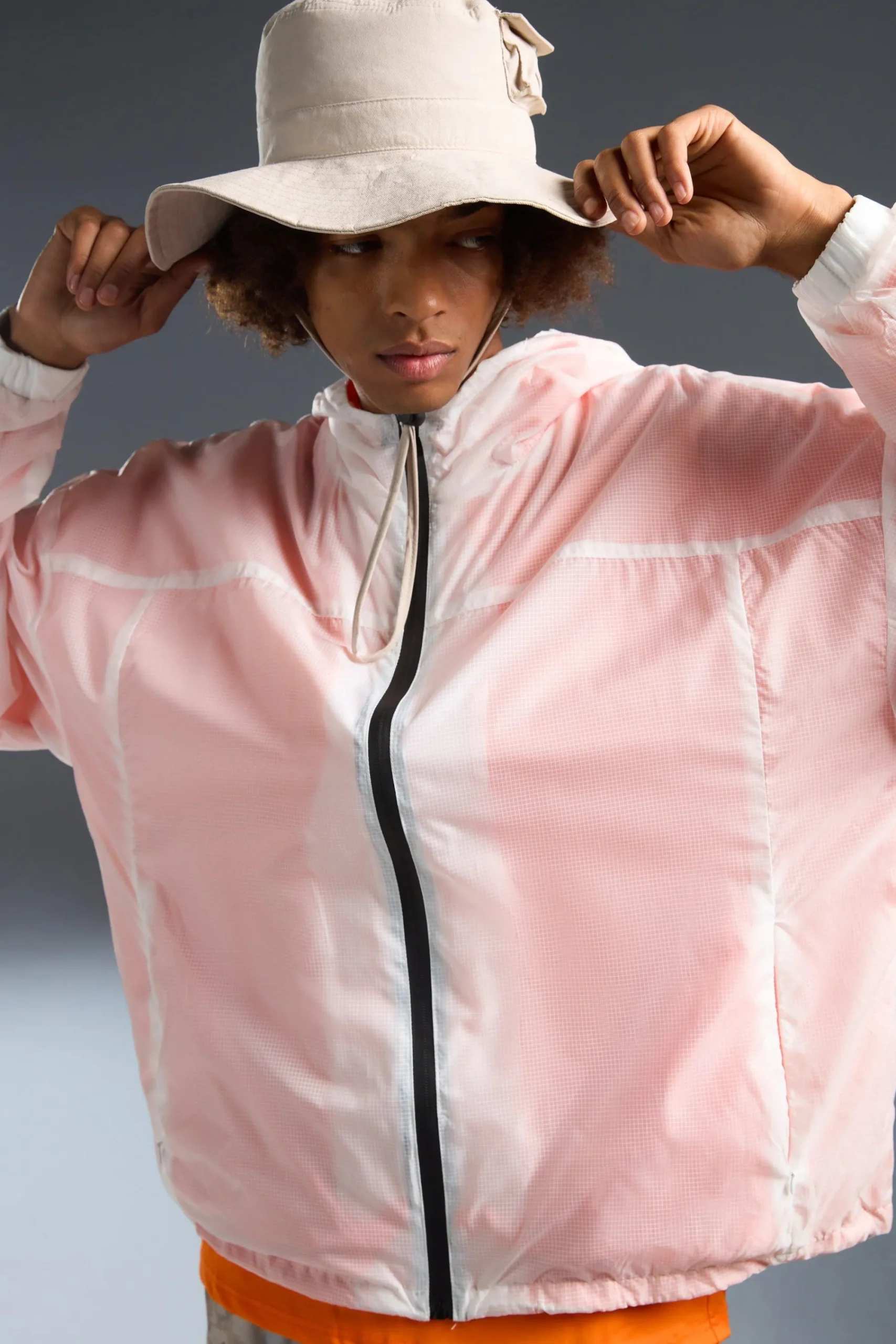 boohooMAN Man Active Mesh Lined Oversized Windbreaker | UK| Coats & Jackets