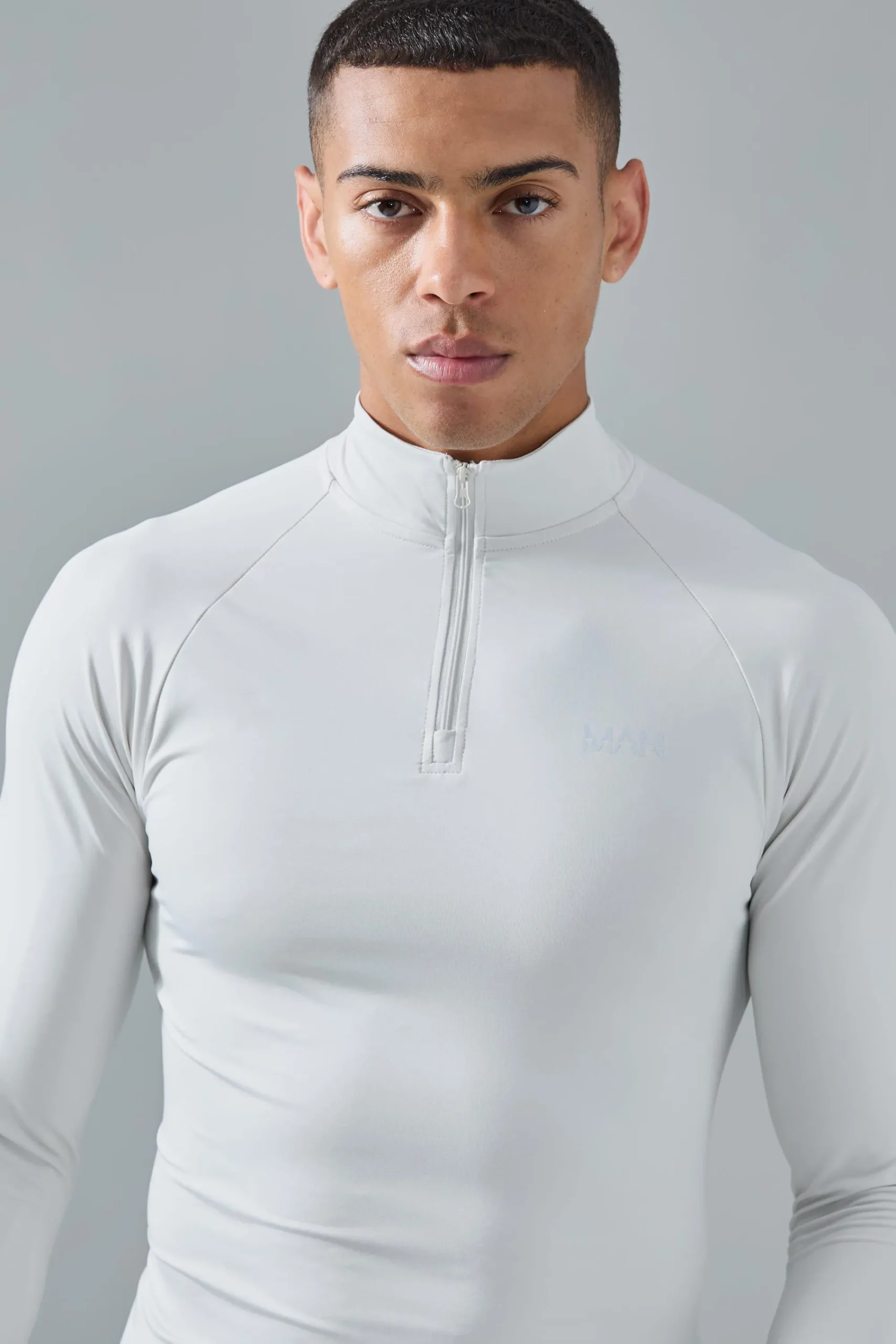 boohooMAN Man Active Quarter Zip 2-in-1 Short Tracksuit | UK| Tracksuits