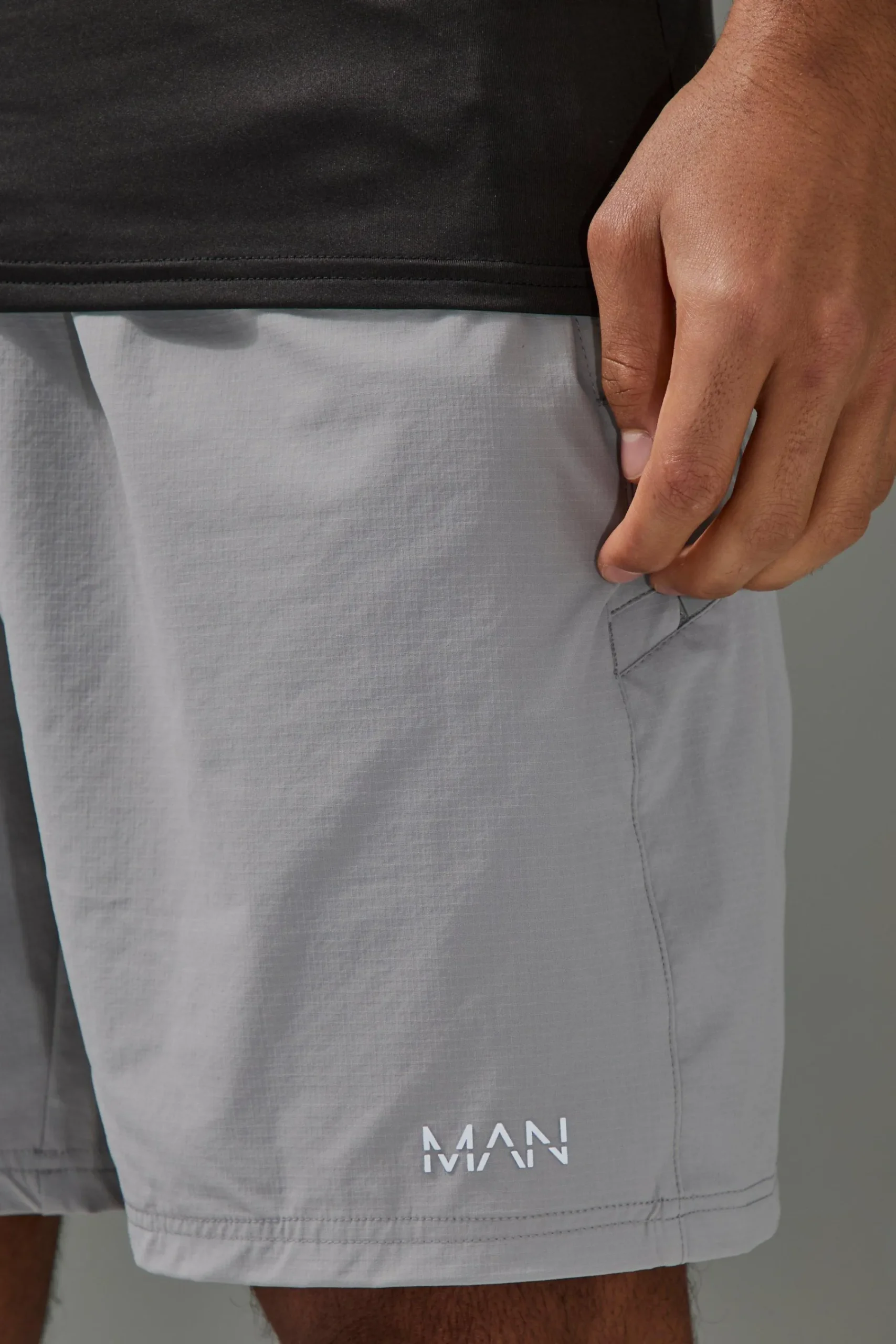 boohooMAN Man Active Ripstop 7inch Cargo Short | UK| Shorts