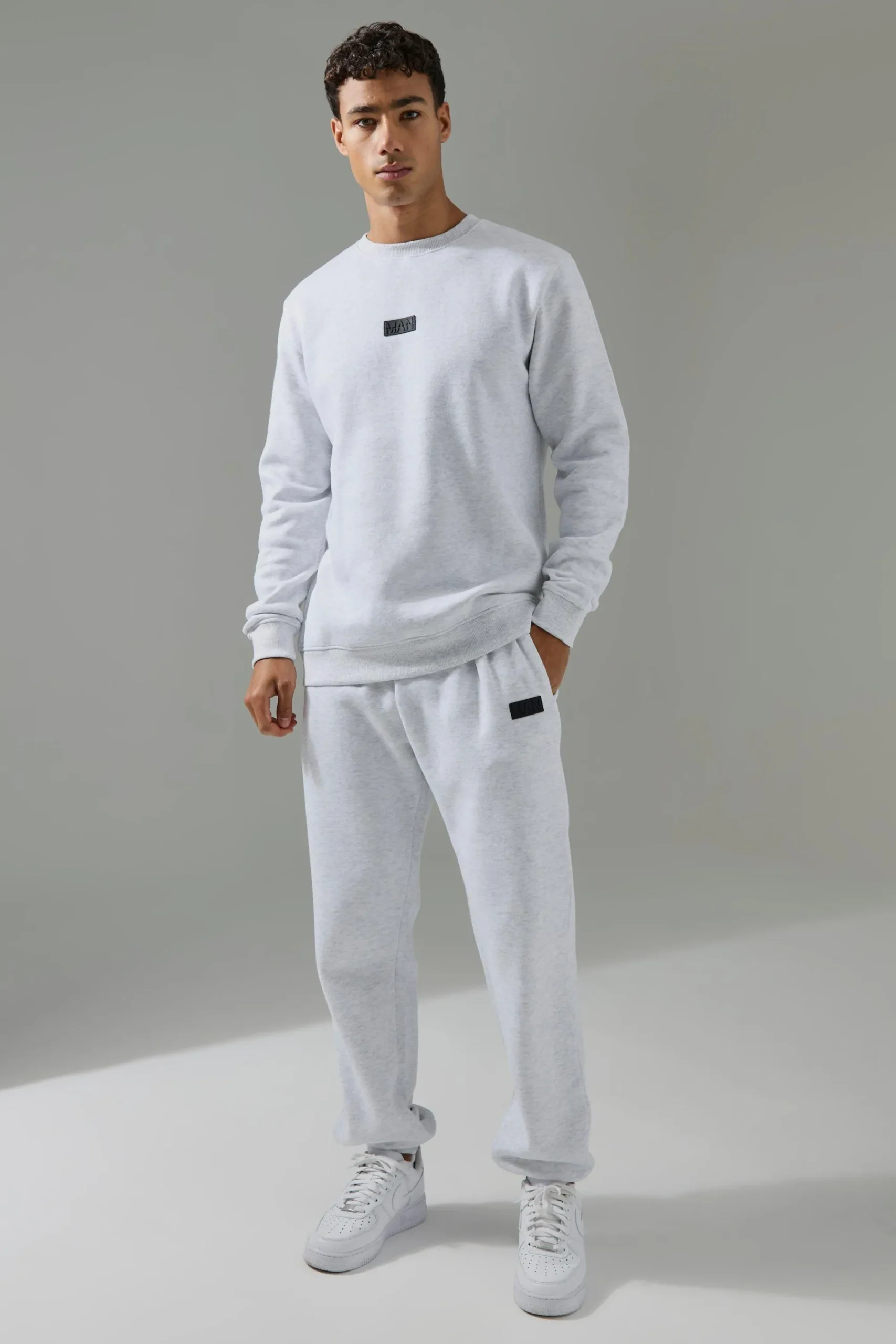 boohooMAN Man Active Sweatshirt & Jogger Tracksuit | UK| Tracksuits