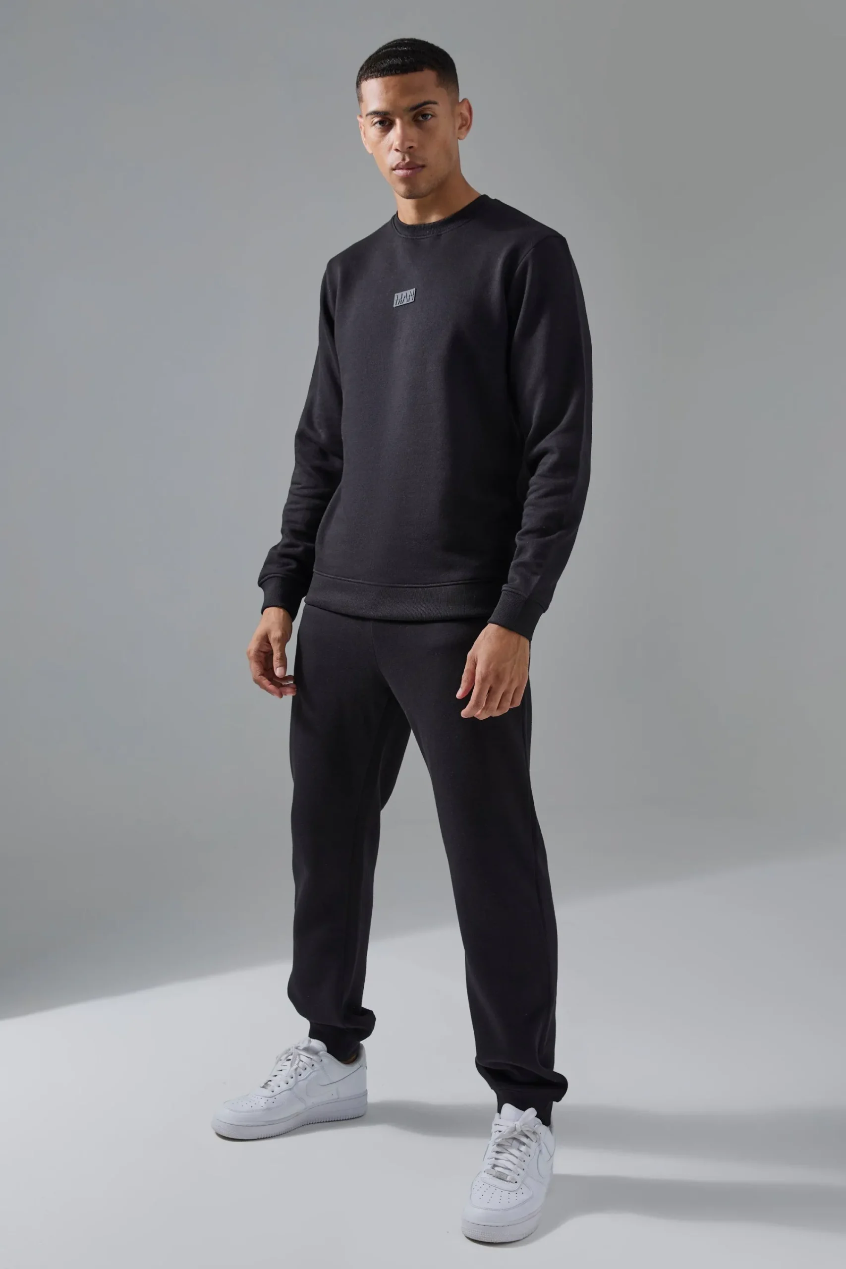 boohooMAN Man Active Sweatshirt & Jogger Tracksuit | UK| Tracksuits