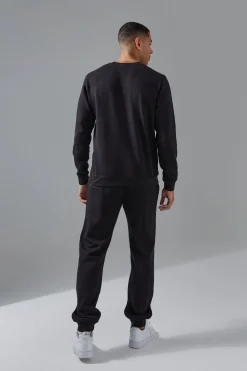 boohooMAN Man Active Sweatshirt & Jogger Tracksuit | UK| Tracksuits