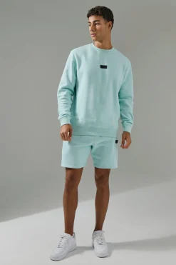 Man Active Sweatshirt & Short Tracksuit | UK^boohooMAN