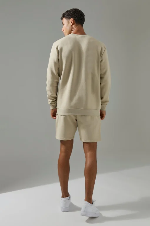 boohooMAN Man Active Sweatshirt & Short Tracksuit | UK| Tracksuits